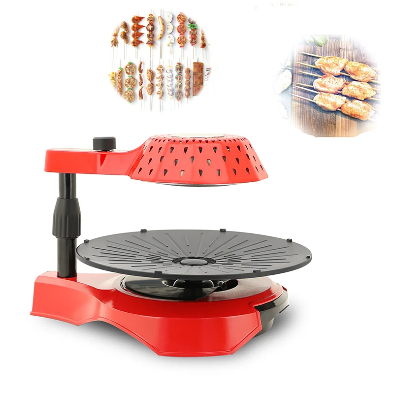 

Small electric non stick smokeless bbq grill BBQ oven free shipping
