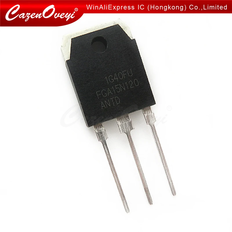 10pcs/lot FGA15N120ANTD TO3P FGA15N120 TO-24 15N120 new and original IC In Stock