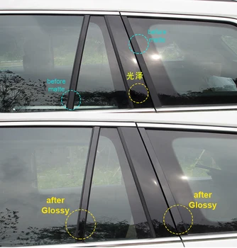 

for SKODA KODIAQ karoq Window trim Central column sticker