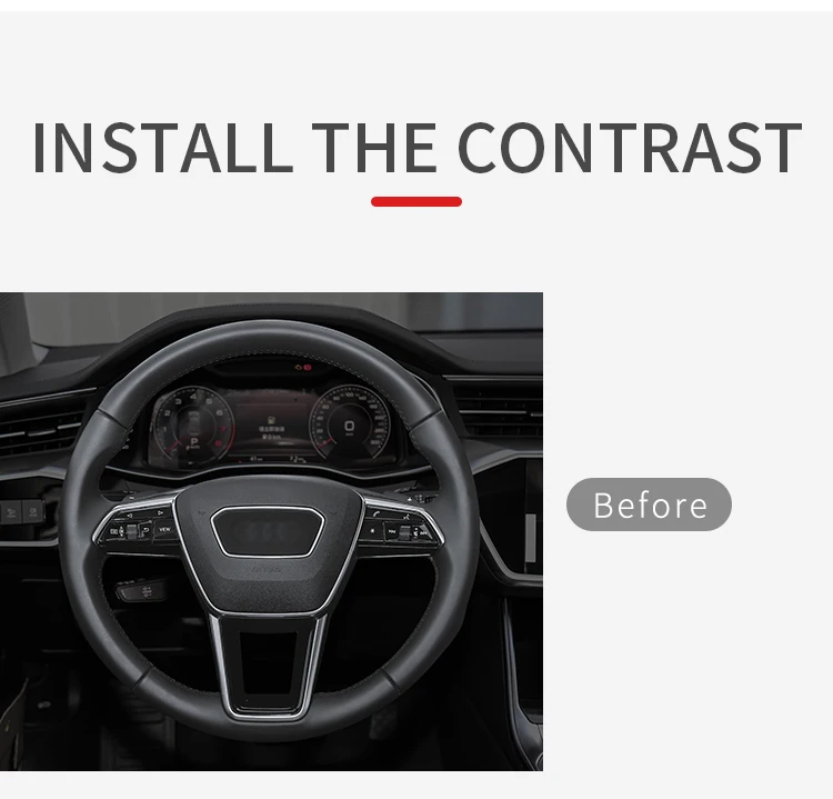 T-carbon Steering Paddle Shifter For Audi A3 A4 A6 A7 C8 A8 D5 E-tron Car Shift Paddle Shifter Gear Accessories