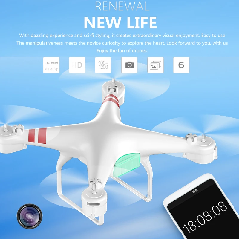 

KY101D Drone 4K HD camera Wifi FPV RC Quadcopter High Hold four-axis aircraft RC helicopter Selfie dron toys for kids