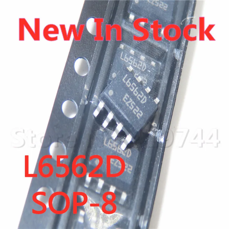 

5PCS/LOT L6562D SOP-8 L6562 L6562DTR LCD power management chip In Stock NEW original IC