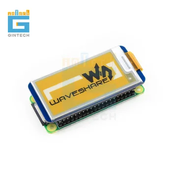 

212x104, 2.13inch E-Ink display HAT for Raspberry Pi, yellow black white three-color 2.13inch e-Paper HAT(c)