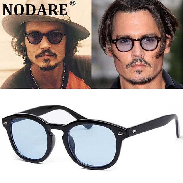 Movie Johnny Deppjohnny Depp Style Uv400 Sunglasses For Men - Photochromic  Lens