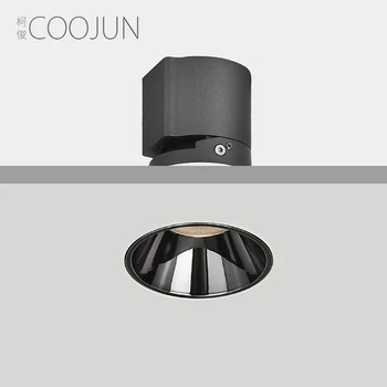 

Recessed Frameless 20W LED Spotlights 7W 12W Living room Shop Corridor Indoor Lighting Ra93 High CRI Ceiling COB Spot Light 220V