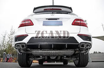 

Real Carbon Fiber Rear Diffuser Spoiler For Mercedes Benz W166 ML63