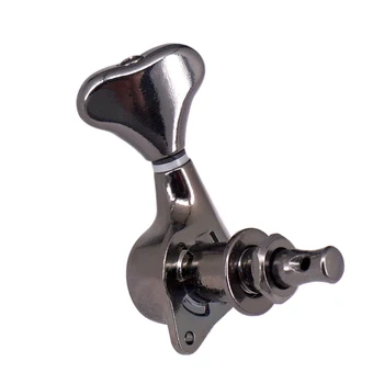 

Fishtail Handle Machine Heads Knob Guitar String Tuning Peg 3R3L Gray 1:21