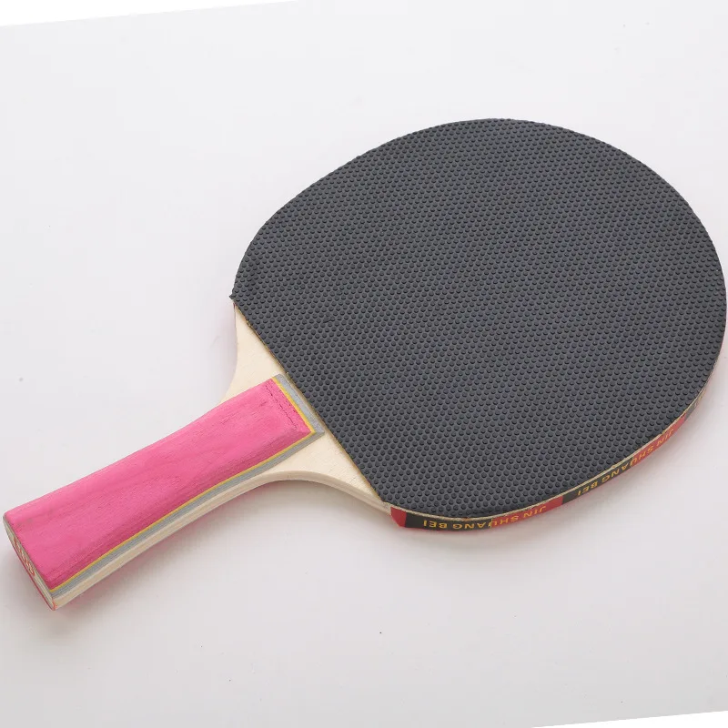 

Beginners Ping Pong Bats Table Tennis Racket Double Shot 2 Loaded Penhold PPQ Table Tennis Shoot Set