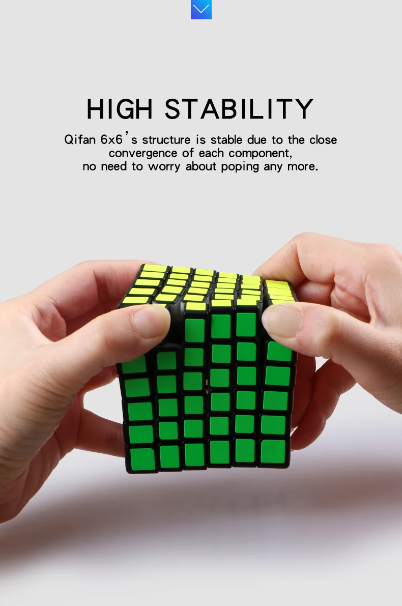 Cubo de Velocidade Educativos para o Presente das Crianças Mais Novo Qiyi Qifan 6x6x6 Mágica 6 Camadas Quebra-cabeça Profissional Cubo Mágico 6x6 Brinquedos s 9 ????1_04