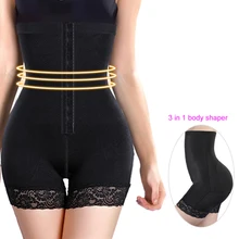 Тела формирователь, утягивающий живот тренажер для талии подтягивающее ягодицы белье с эффектом похудения и подтяжки, Управление трусики Корректирующее белье подтягивающие попу потянув