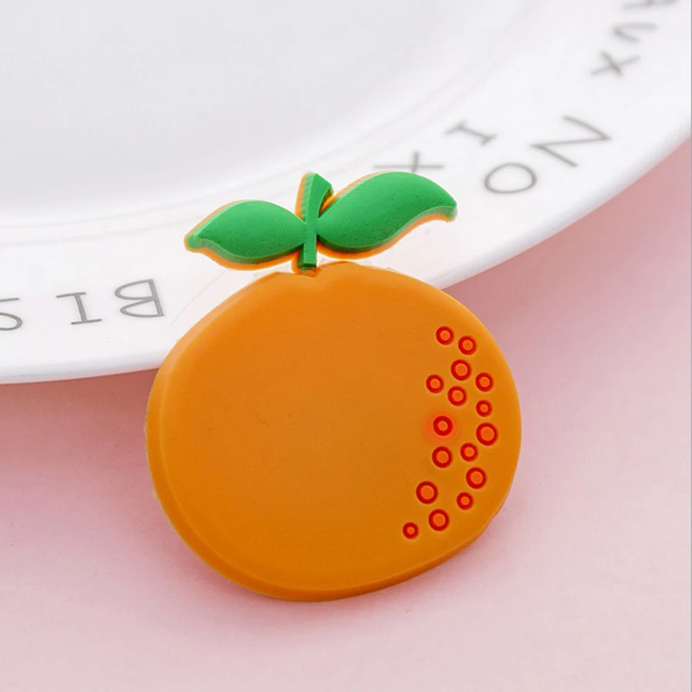Kawaii мультфильм магнит холодильник декоративные магниты для холодильника фруктовая Наклейка Детские магниты украшение дома доска сообщений магнит - Цвет: Orange