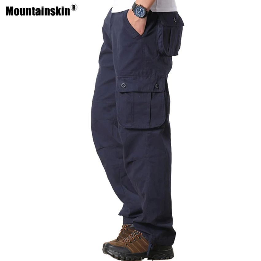 Mountainskin, Мужские штаны для походов с несколькими карманами, для спорта на открытом воздухе, для мужчин, для альпинизма, кемпинга, треккинга, рыбалки, Мужские дышащие брюки, VA466