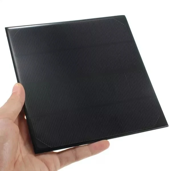 

Solar Panel 4.5W monocrystalline 6V High quality Epoxy Photovoltaic panel DIY Solar charger 10pcs/Lot