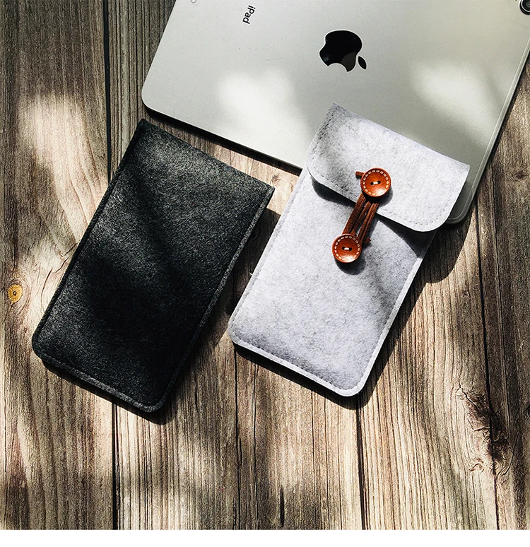 Ручной работы шерстяной войлок чехол для телефона кошелек сумка для Apple iphone 11 Pro Max 6," сумка для мобильного телефона рукав сумка чехол для iphone 11 чехол