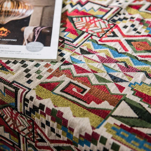 Скатерть льняная прямоугольная для обеденного стола защитная моющаяся уличная