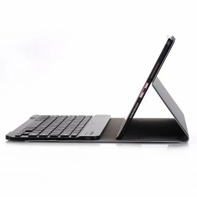 Bluetooth клавиатура PU кожаный чехол для iPad Pro 10,5 дюймов авто сна/Пробуждение умный защитный чехол с петлей+ подарок