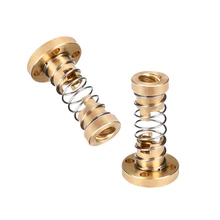 

Spring T8 Loaded Nut Screws Elimination 3D Printer Parts Acme Threaded Rod DIY Anti Backlash 2MM 4MM 8MM 3D Printer Parts DIY
