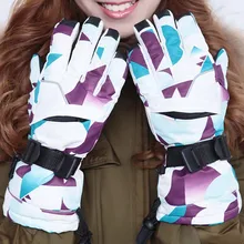 Высокое качество, 1 пара, зимние теплые перчатки для езды на велосипеде, мотоцикла, варежки, уличные лыжные перчатки, рабочие перчатки, ветрозащитные, водонепроницаемые