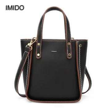 

IMIDO bags for women 2019 Small Handbag PU Leather Tote Shoulder Messenger Bag Crossbody ladies hand bags Bolsa Feminina HDG129