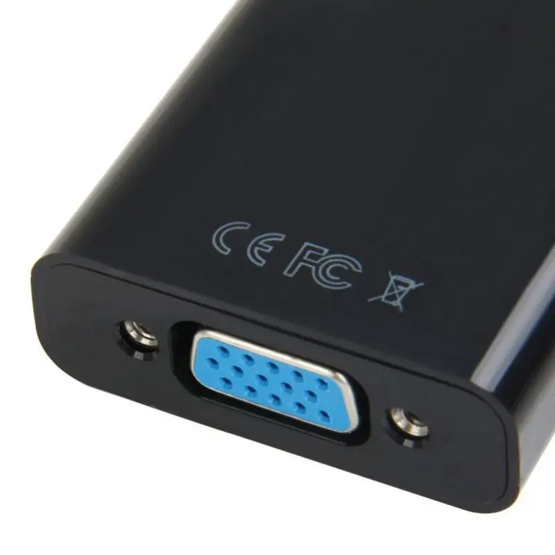 Micro HDMI к VGA аудио адаптер конвертер кабель 1080P HDMI мужчин и женщин HD HDTV камера для ноутбука планшета