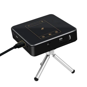 

D13 Projector DLP Smart Wireless Mini Portable Projector Android 7.1 PC Class Press Mini Micro-Phone Projector EU PLUG
