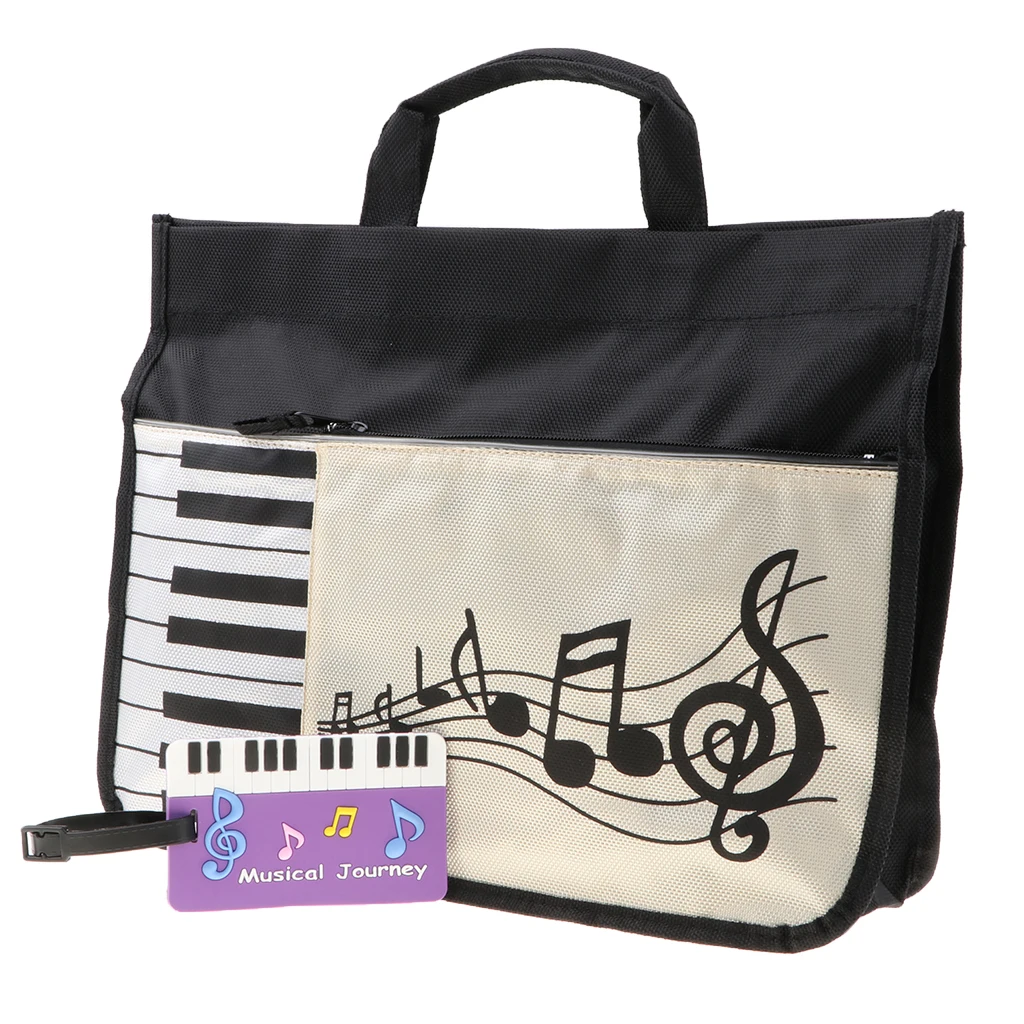 Musical Instrument Piano Keyboard Handbag Shoulder Bag Satchel Bag