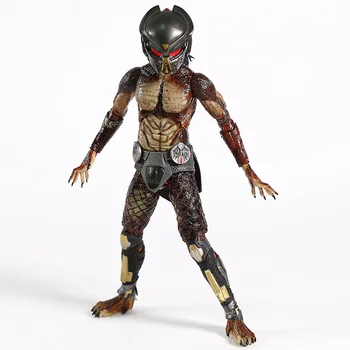 

NECA The Predator Lab Escape Fugitive Predator Ultimate with Light-Up LED Mask Action Figure Collectible Model Toy