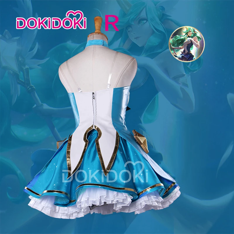 DokiDoki-R игра Лига Легенд сорака Косплей Лига Легенд Звездный Guardiance Косплей Костюм сорака