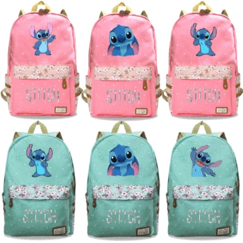 

Stitch Travel Backpack Children Beautiful Backpack New Pattern Boys Girls Teenagers Laptop Backpack Bags for Men Women