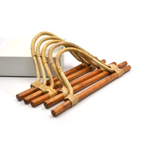 Handmade Wooden Bag Handle 1PC Durable Hanger-shaped Bag Handle Solid Color Simple All-match Bag Accessories Wholesale