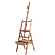 Ящик мольберт твердой древесины эскиз масляной краски мольберт деревянная масляная краска ing Box пол Бук Мольберт Подставка кабаллет краски