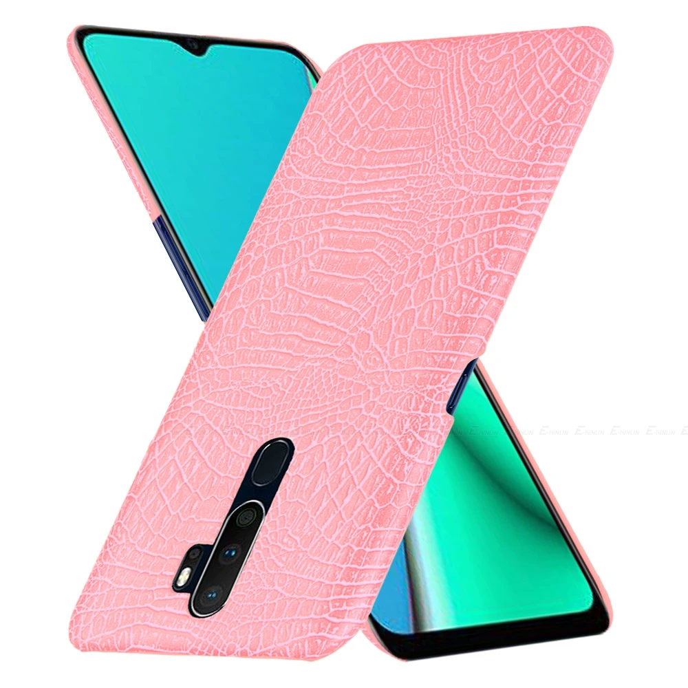 Змеиная крокодиловая задняя крышка для OPPO AX5 AX5s AX7 A1 A1k A3s A5s A7 A8 A71 A71k A73 A75 A79 A83 A91 A31 A5