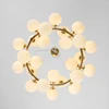 Magic bean hanging chandelier Nordic Multi-head glass ball led decoration lights bedroom living room Gold decor Lamp Fixtures ► Photo 3/6