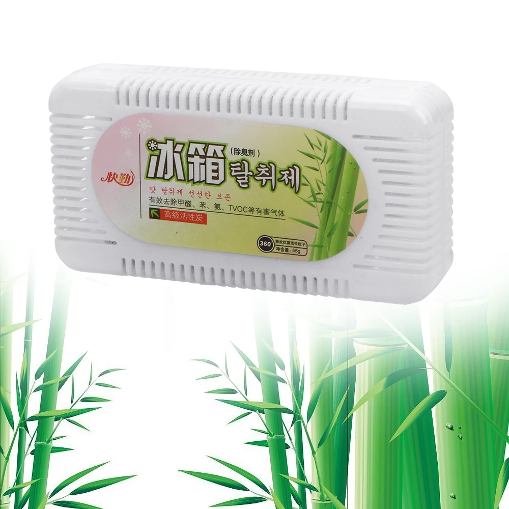 Дезодорант-бокс очиститель воздуха Дезодорант для холодильника для удаления запаха холодильника 1 шт. аксессуары для дома активированный бамбуковый уголь