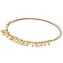 925 пробы, серебряный браслет, блестящий, плавающий, крученый, на цепочке, дуга над паной, браслет, подходит для бусин, шарм, сделай сам, европейская бижутерия