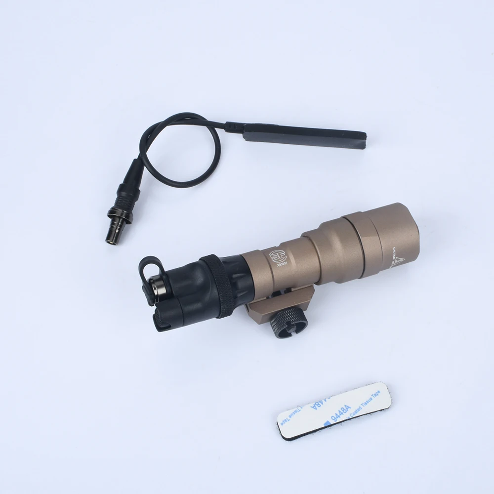 m300SF 940lumens de WADSN Airsoft suprefir M300 M300SF Scout светильник светодиодный 940 люмен высокий светильник тактический фонарик для оружия с SL07 Scout двойной переключатель - Цвет: m300SF 940lumens de