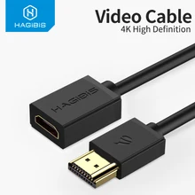 Extension-Cable Hdmi-Compatible Male-To-Female Hagibis 4K PS3/4