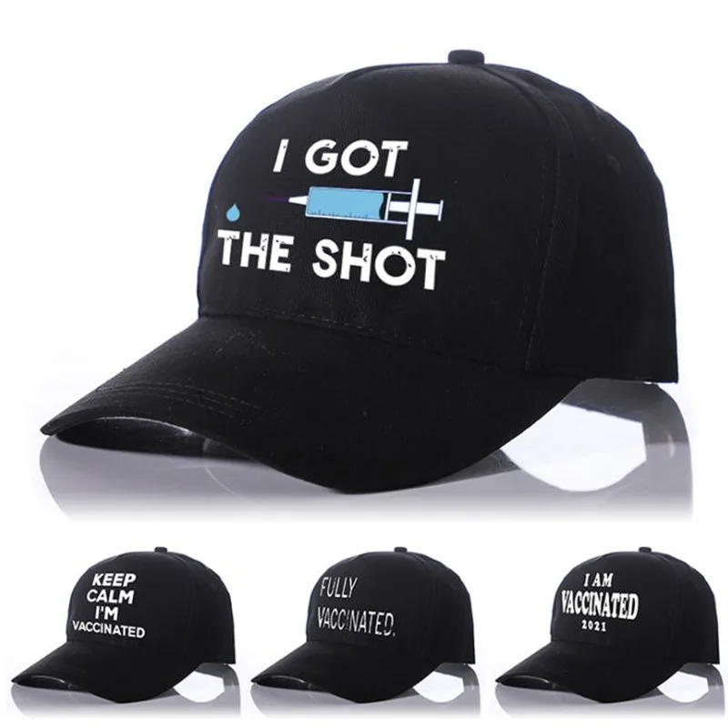 Vaccinated Baseball Caps Men 