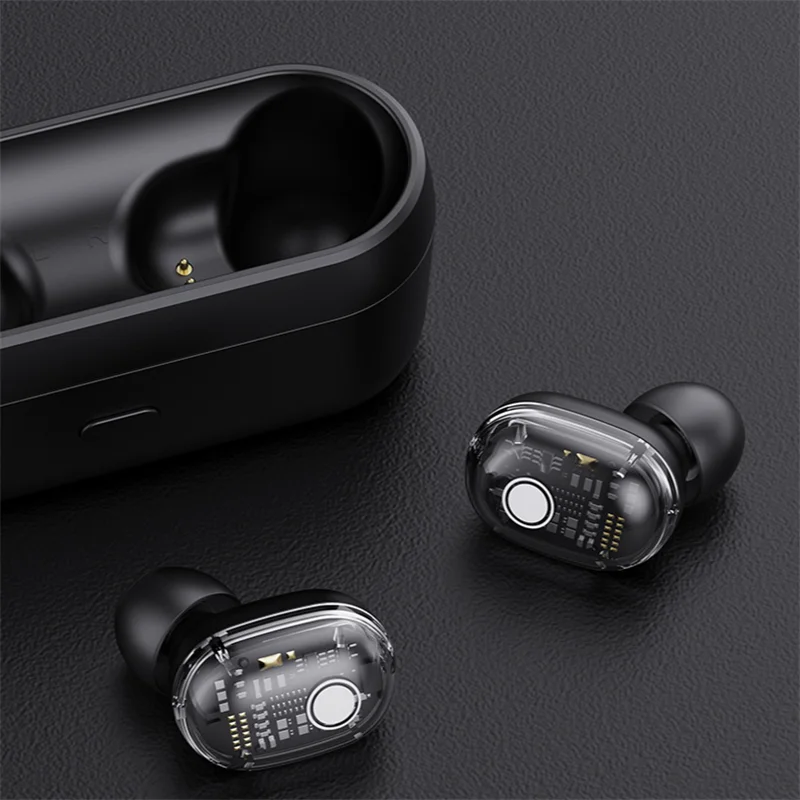 

TWS Bluetooth Wireless Headphones with Microphone Sports Waterproof Bluetooth Earphones HIFI Dual Stereo Noise Cancelling Headse