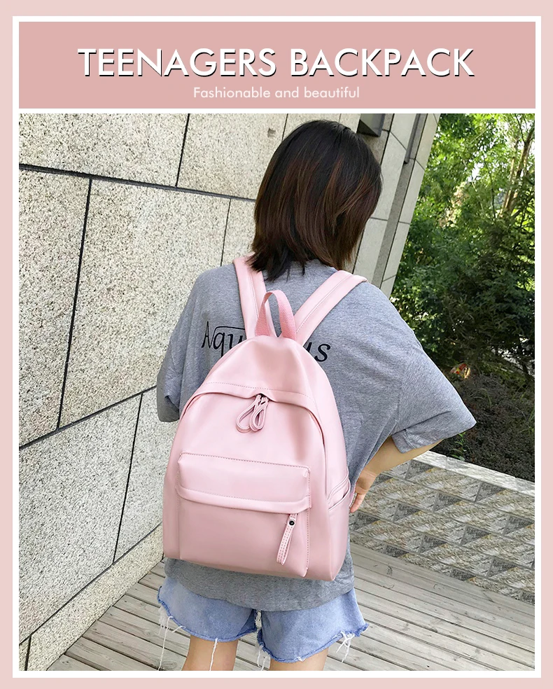 Кожаный рюкзак для колледжа, женский рюкзак с несколькими карманами, большой рюкзак для путешествий, женская школьная сумка для девочек-подростков, книга Mochilas XA503H
