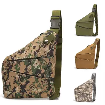 

Black friday Men Camo Print Waterproof Climbing Riding Crossbody Shoulder Bag Chest Pouch Christmas gift 2020