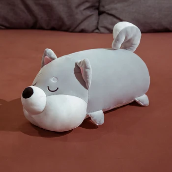 

35-100 cm Shiba Inu pillow plush toy cartoon plush animal soft stuffed doll children's birthday gift Corgi dog plush pillow