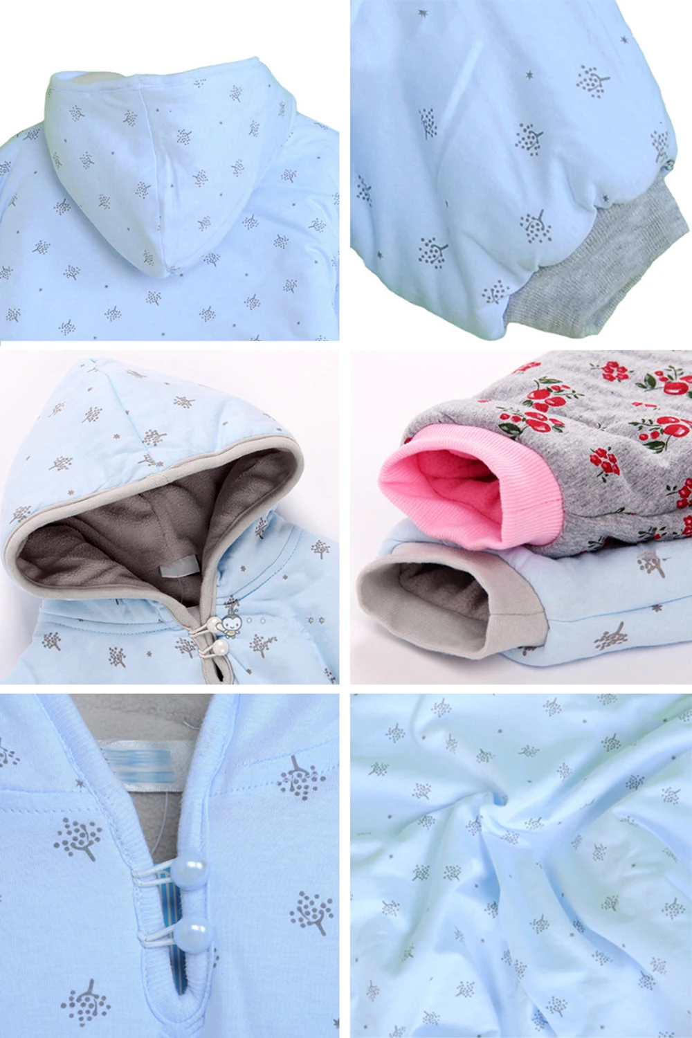 0-2T Baby Children Winter Kids Boys Girls Double-side Wear Hoodie Cloak Bebe Poncho Cape Coat Outerwear Baby Clothes未标题-1