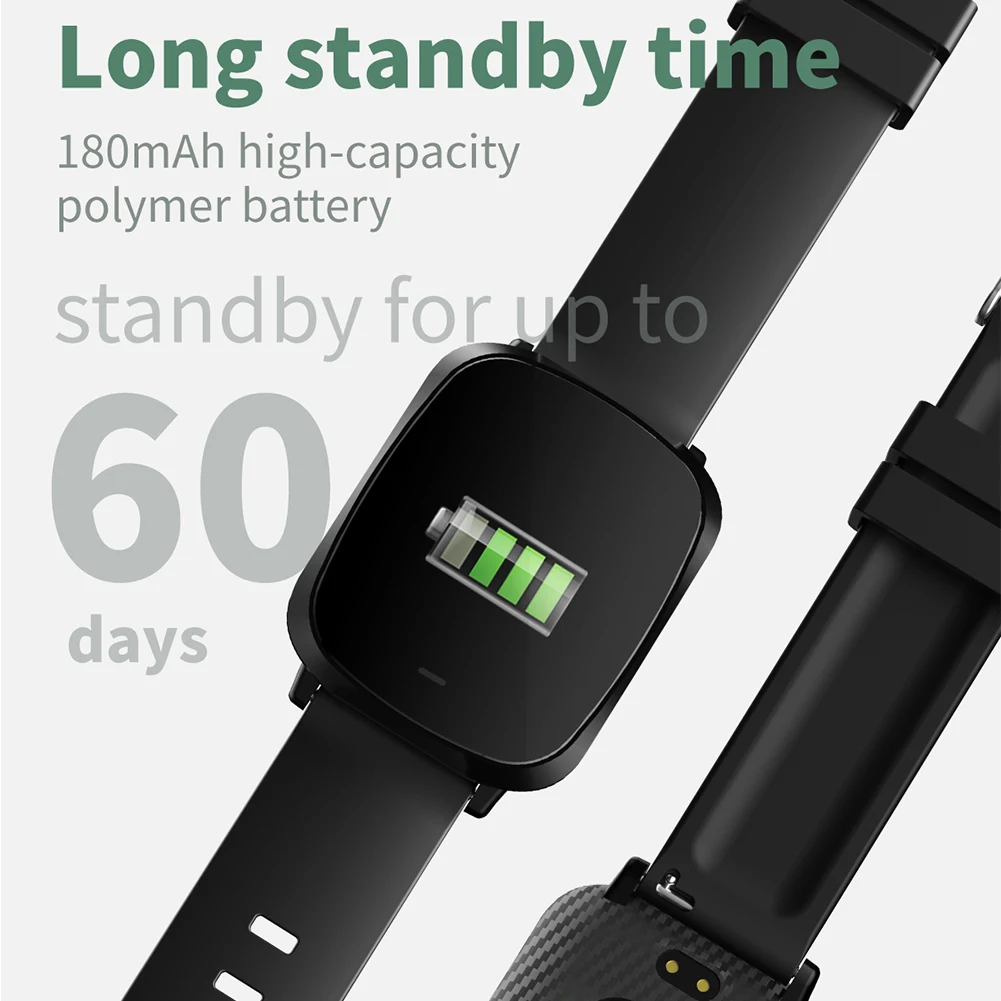 IP67 водонепроницаемый smart watch A8 мгновенной частоты сердечных сокращений, измеритель артериального давления, мониторинг сна, спортивные часы, браслет для отправьте друзьям