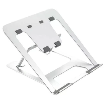 

Adjustable Aluminum Laptop Stand, Ergonomic Riser Notebook Computer Holder Stand Compatible for Air Pro, Air