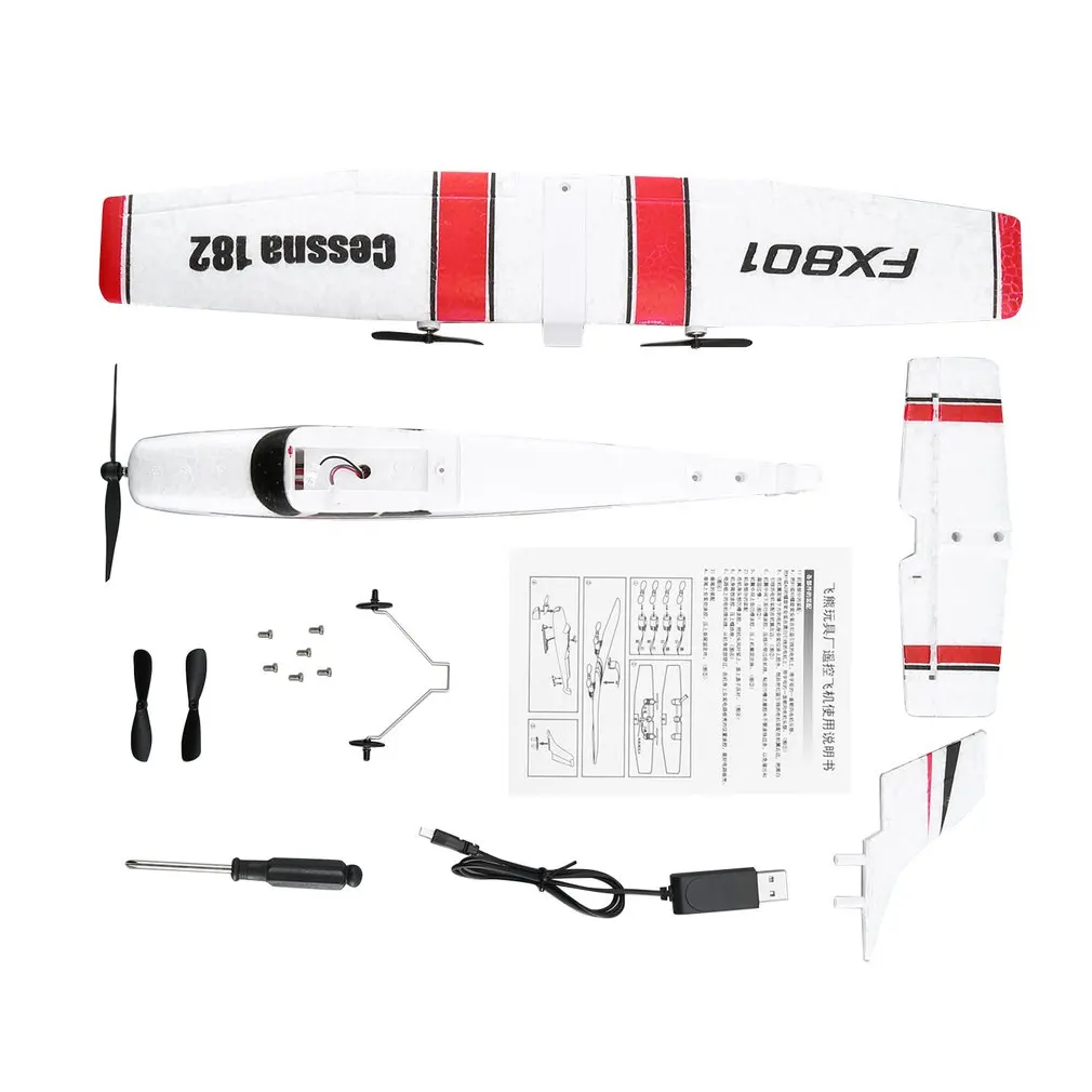 

2.4G 120m RC Plane Toy EPP Foam Electric Outdoor Remote Control Glider Remote Control Airplane Fixed Wing Aircraft