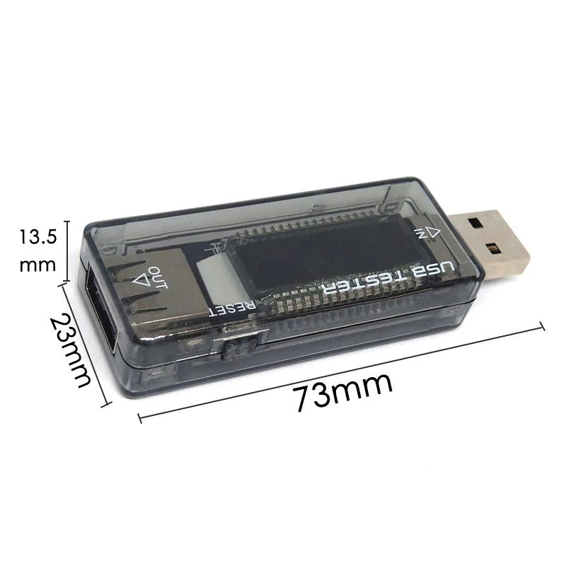 ЖК дисплей USB детектор Вольт Напряжение тока доктор зарядное устройство ёмкость