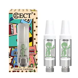 Vape Tank ECT KENJOY B2 электронная сигарета картридж распылители 0,5 мл 1,0 мл емкость 1.5ом керамическая катушка для CBD 510 нить