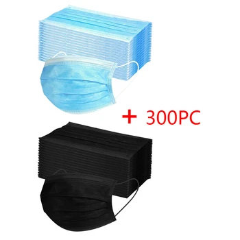 

Face Mouth Mask 10pc Disposable Non-woven Mouthmask Three-layer Filter For Unisex Anti-dust Mouth Facemask Wholesale masks