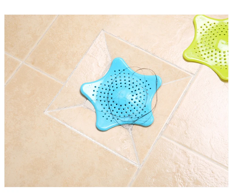 1 шт. канализационная звезда силиконовый фильтр для слива раковины волосы в ванной ловушка стопор Траппер сливное отверстие фильтр для ванной кухни